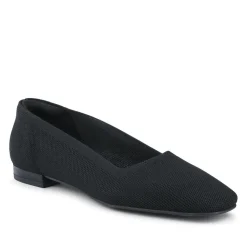 Olenka Casual Box-Toe Pumps - Black