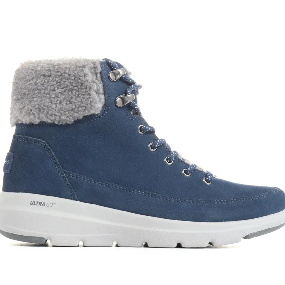 On The Go Glacial Ultra Woodland Boots - Navy