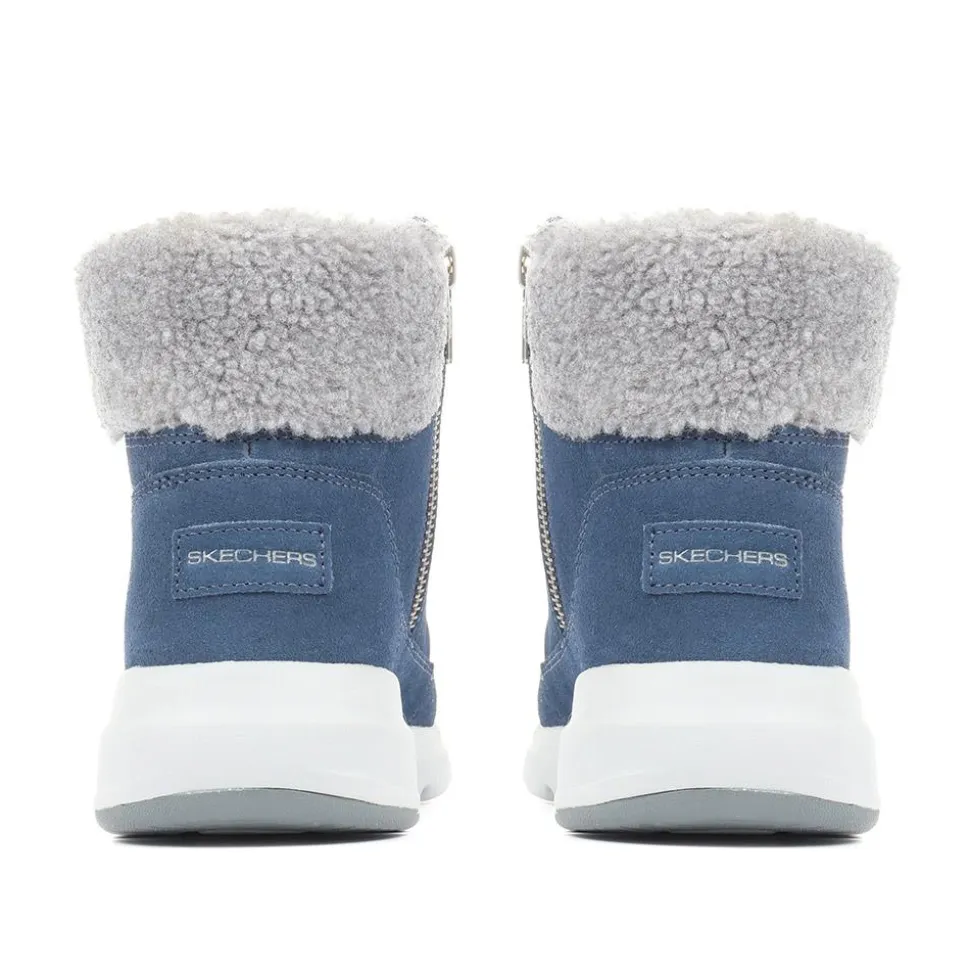 On The Go Glacial Ultra Woodland Boots - Navy