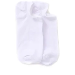3-Pack No-Show Ankle Socks - White