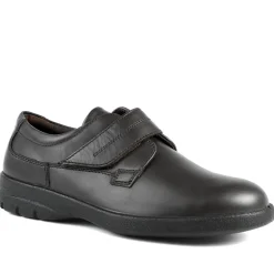 Padders Adjustable Fit Monk Shoes - Brown