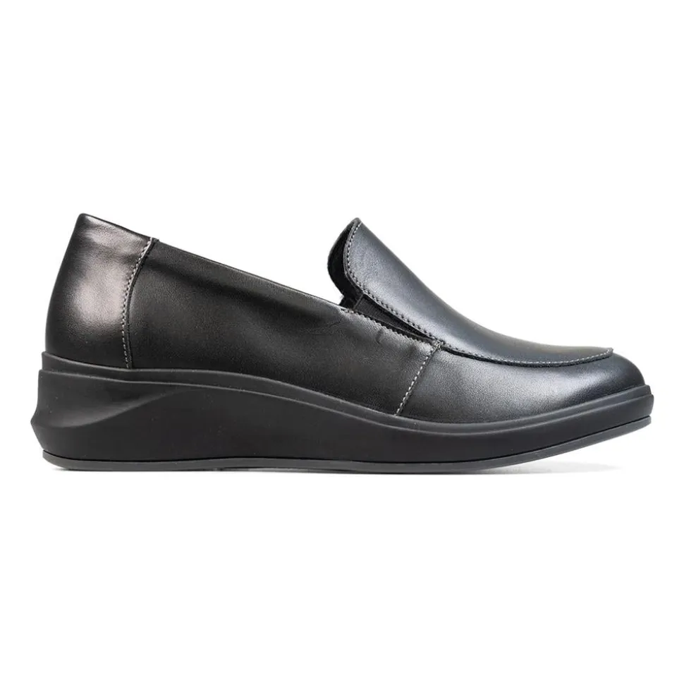 Padders Ladies Comfort 2E Fit - Black Leather