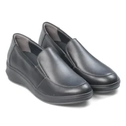 Padders Ladies Comfort 2E Fit - Black Leather