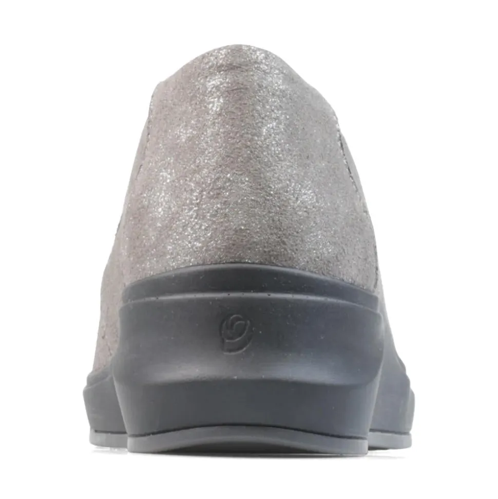 Padders Ladies Comfort 2E Fit - Grey Metallic