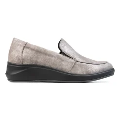 Padders Ladies Comfort 2E Fit - Grey Metallic