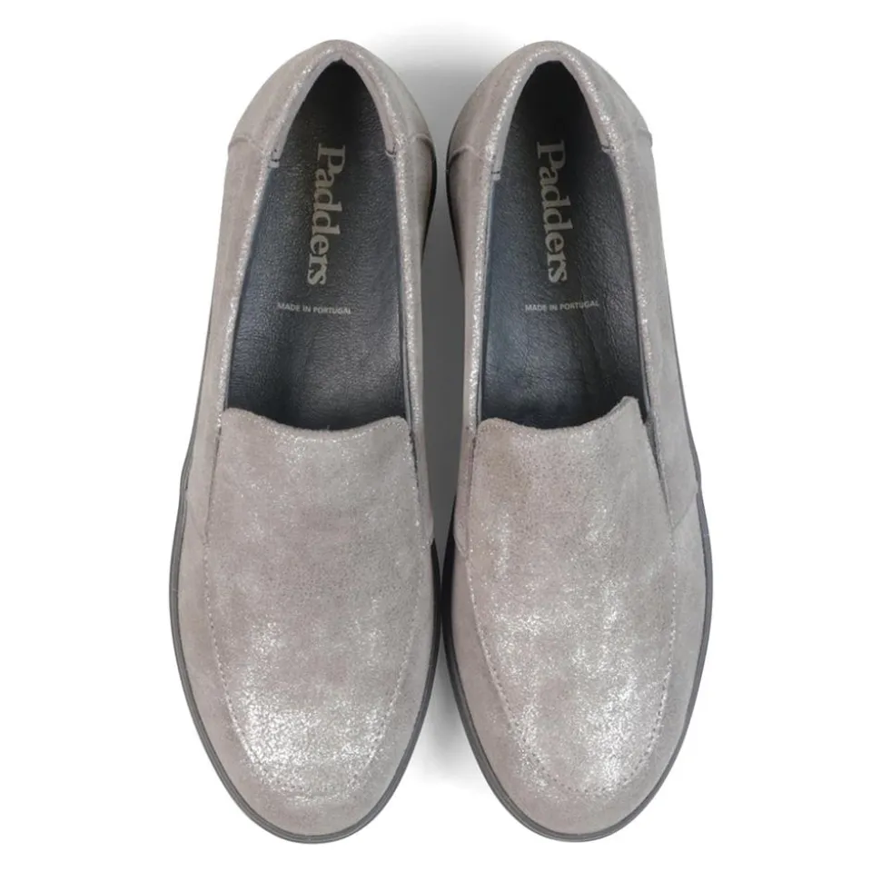 Padders Ladies Comfort 2E Fit - Grey Metallic