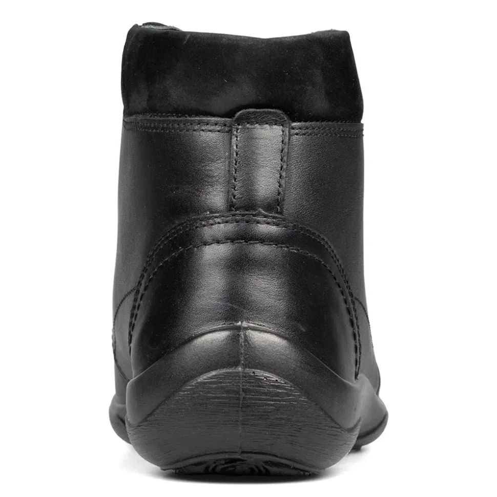 Padders Ladies Dual Fit Comfort 2E/3E - Black Leather