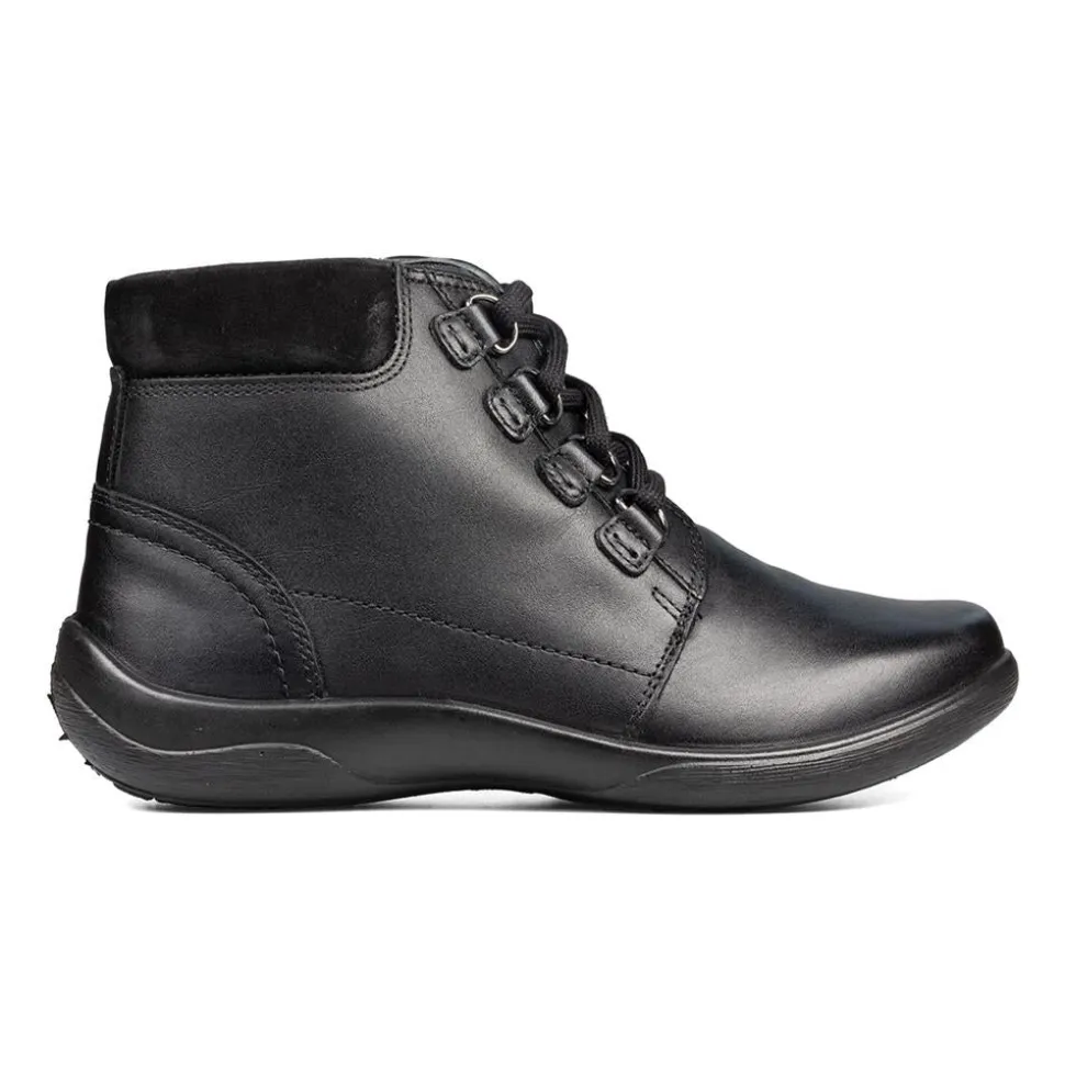 Padders Ladies Dual Fit Comfort 2E/3E - Black Leather