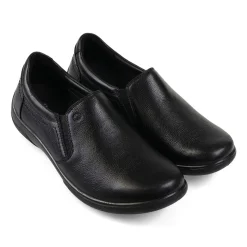 Padders Ladies Dual Fit Comfort 2E/3E - Black Leather