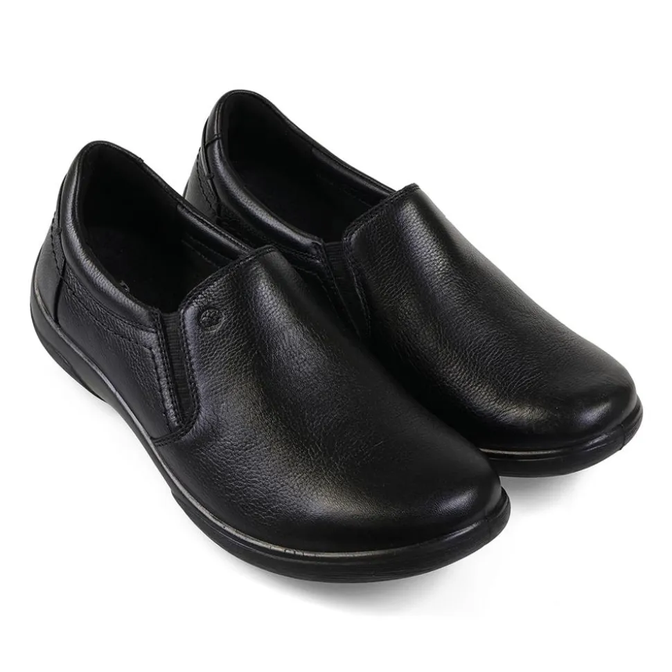 Padders Ladies Dual Fit Comfort 2E/3E - Black Leather