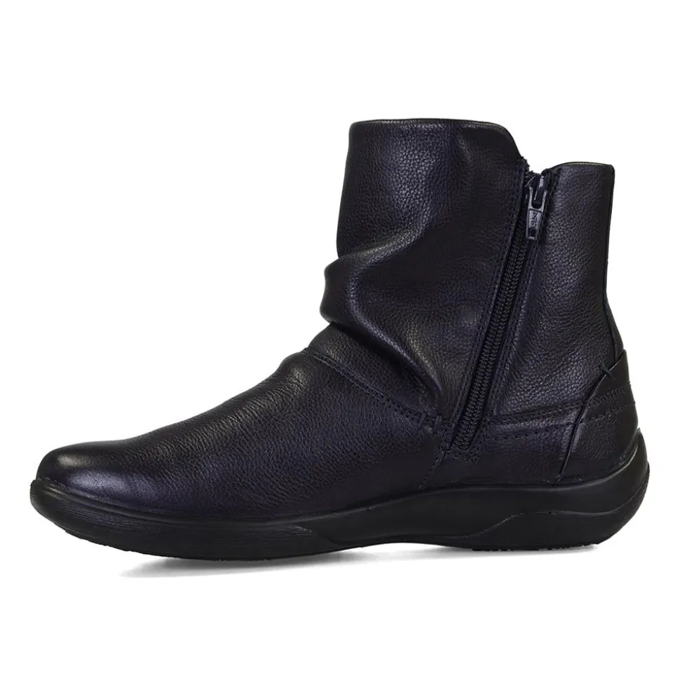 Padders Ladies Dual Fit Comfort 2E/3E - Navy Leather
