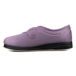 Padders Ladies Slippers 2E Fit Vulcanised - Lavender