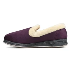 Padders Ladies Slippers 2E Fit Vulcanised - Lilac/Wisteria