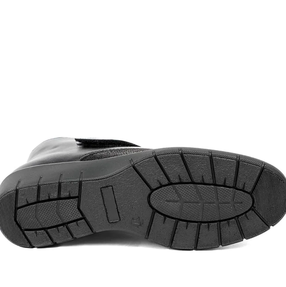 Padders Leather Celeste Shoes - Black