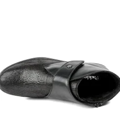 Padders Leather Celeste Shoes - Black