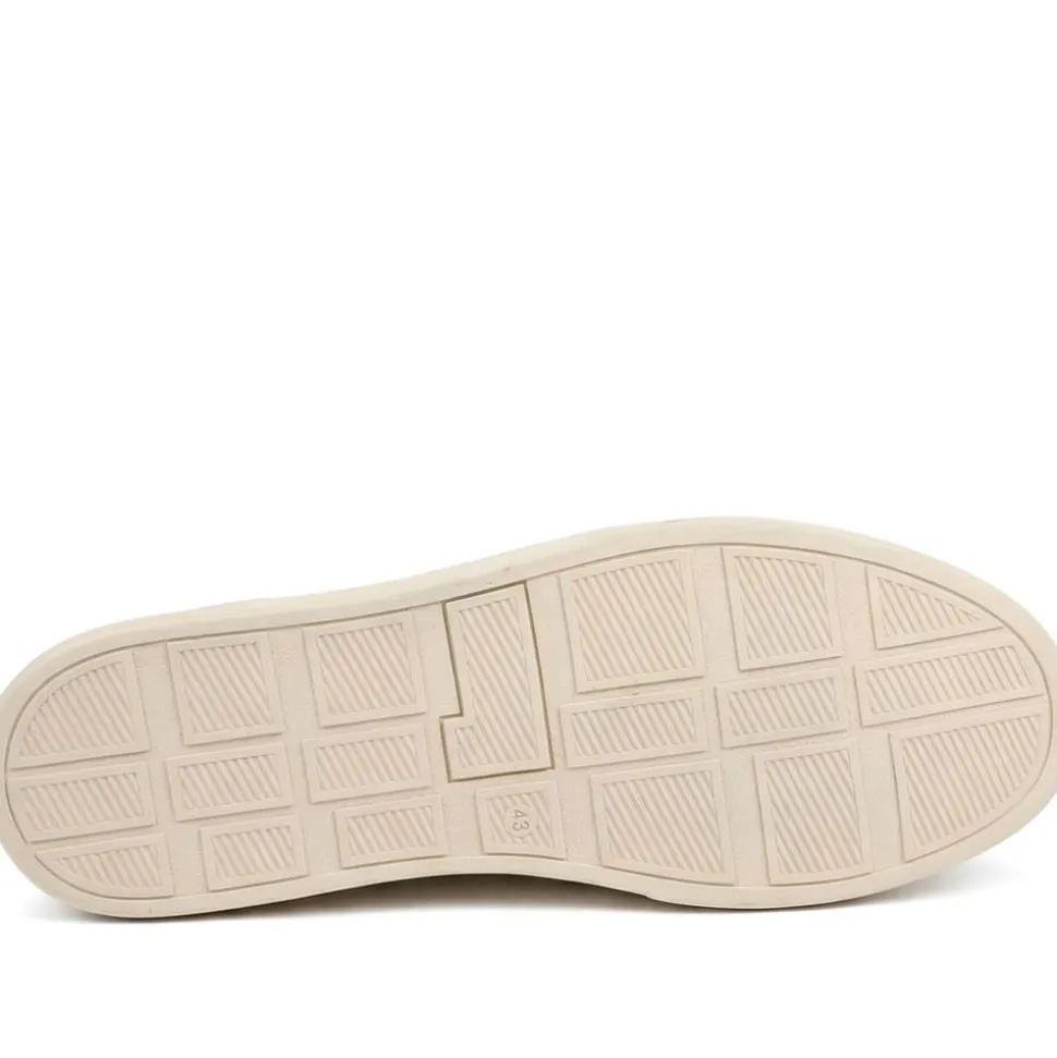 Padders Leather Lace Up Casual Shoes - Sand