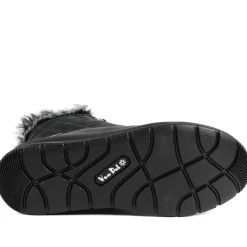 Padders Leather Soft Lined Weather Boots - Black
