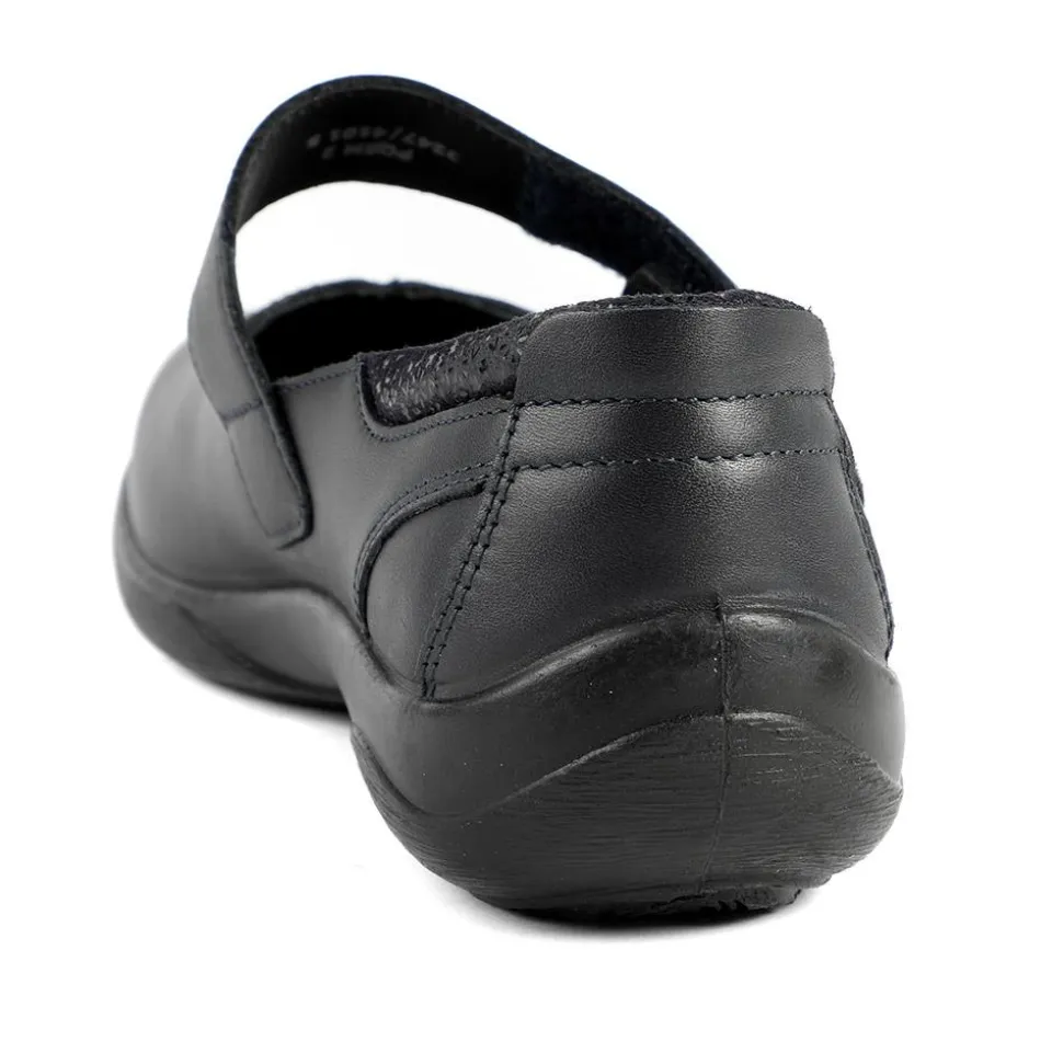 Padders Leather Touch Fastening Mary Janes - Navy