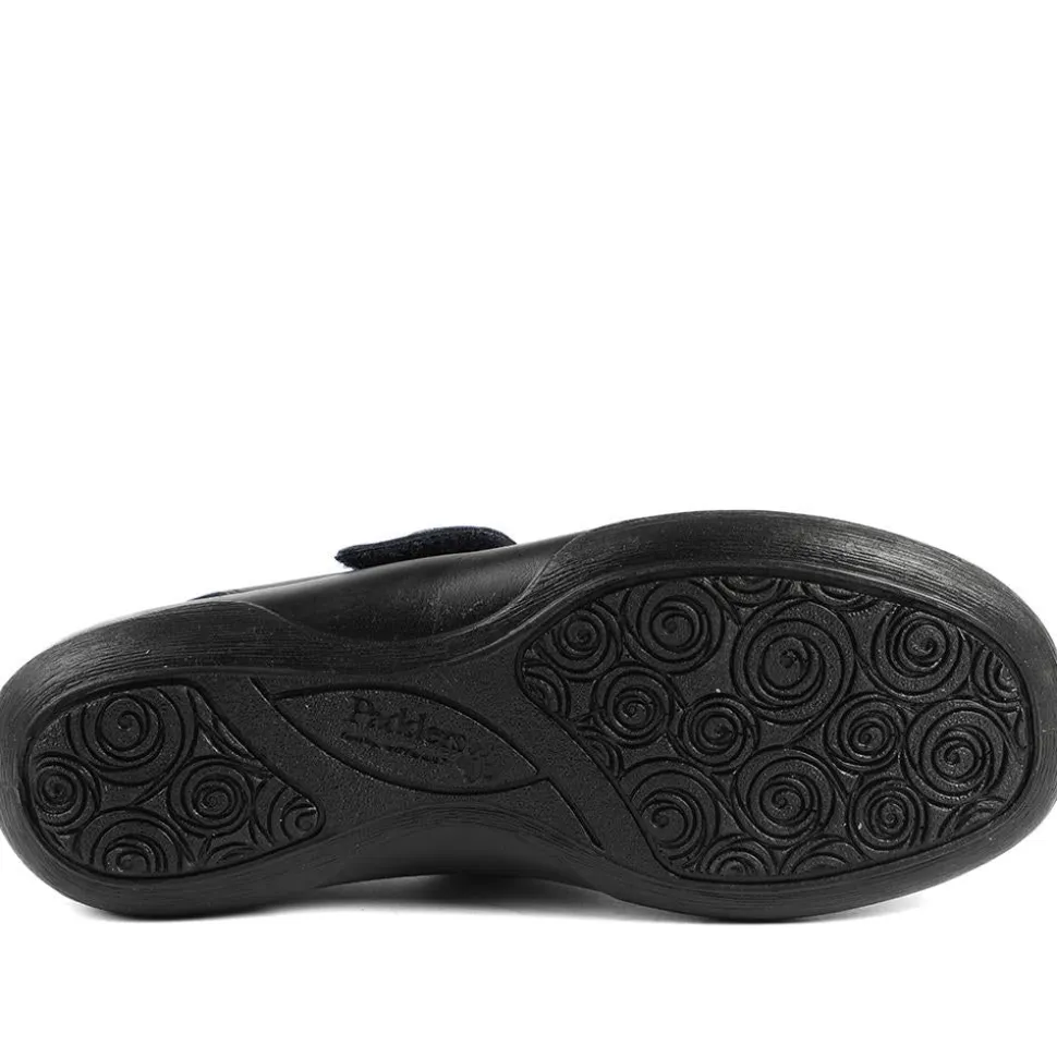 Padders Leather Touch Fastening Mary Janes - Navy