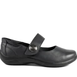 Padders Leather Touch Fastening Mary Janes - Navy