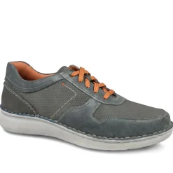 Padders Leather Wide Fit Lace Up Shoes - Navy