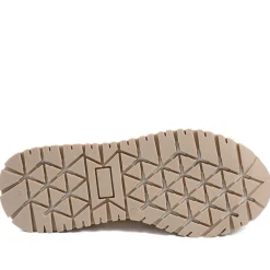 Padma Leather Trainers - Camel