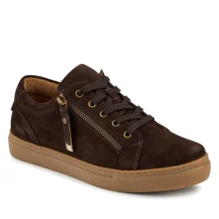 Padova2 Leather Lace-Up Trainers - Choco Suede