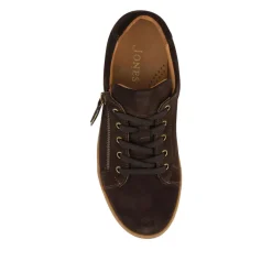 Padova2 Leather Lace-Up Trainers - Choco Suede