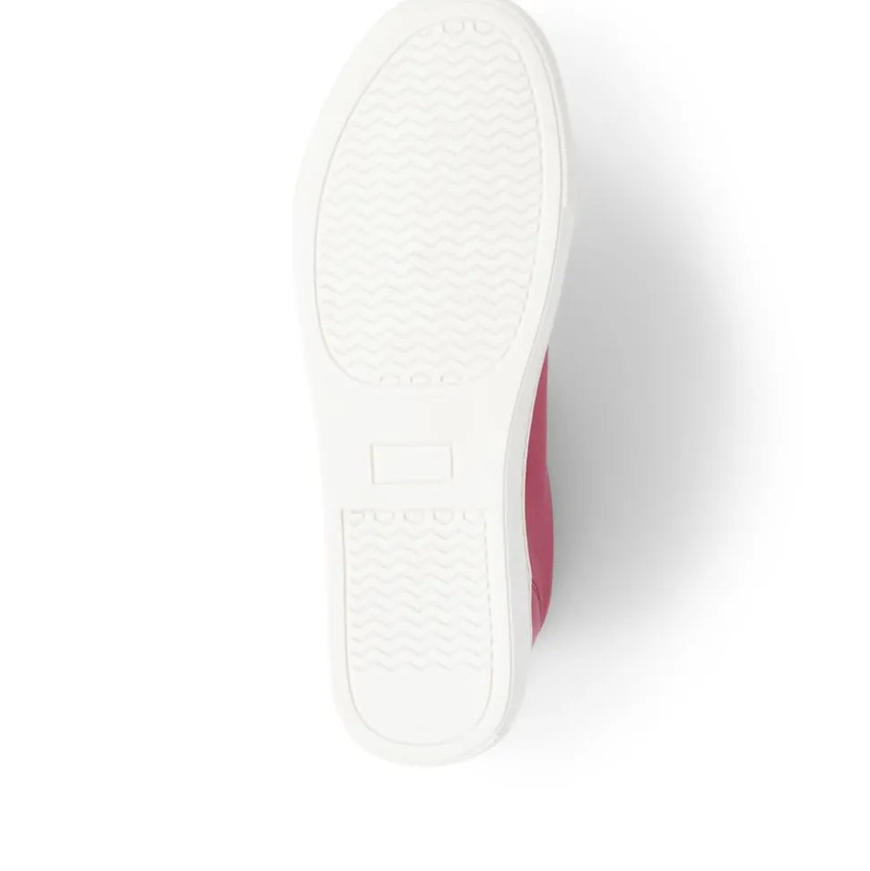 Padova2 Leather Lace-Up Trainers - Pink