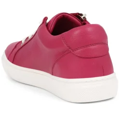 Padova2 Leather Lace-Up Trainers - Pink