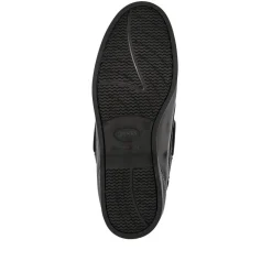 Parsons Leather Boat Shoes - Black