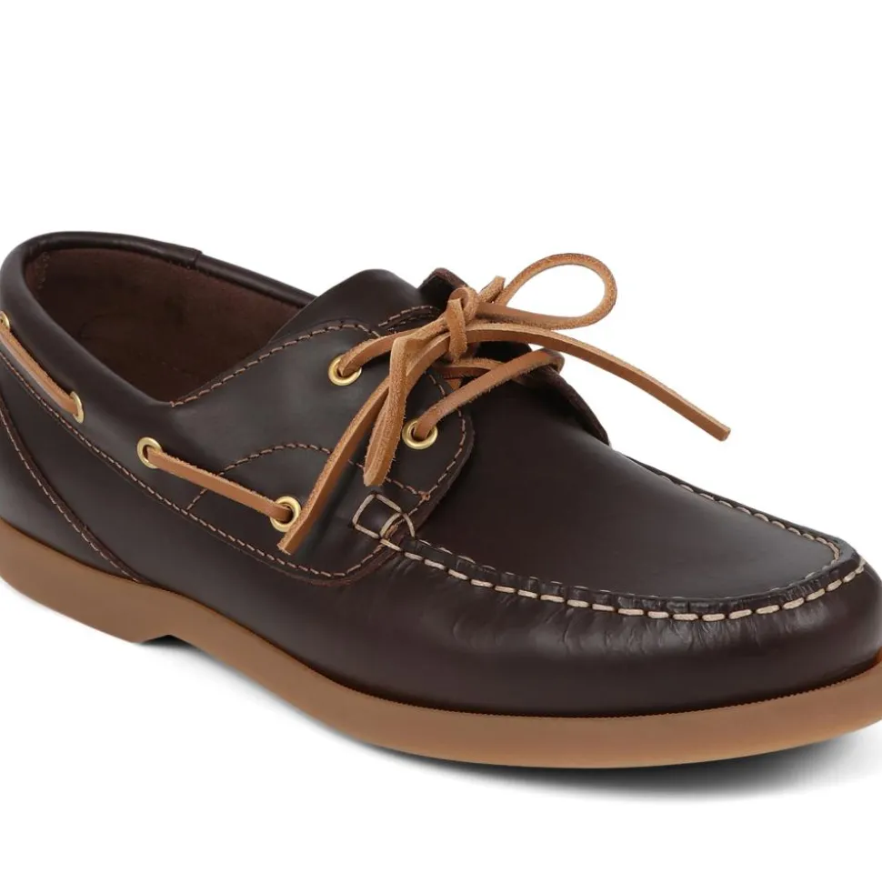 Parsons Leather Boat Shoes - Brown