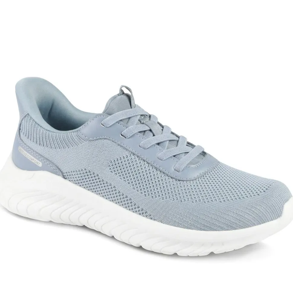 Pavers Active Easy Step In Lace Up Trainers - Blue