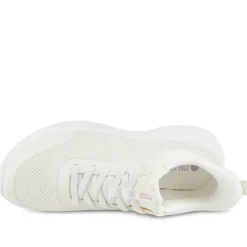 Pavers Active Wide Fit Easy Step In Trainers - Off White