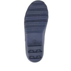 Paw Print Chelsea Wellington Boots - Navy