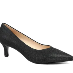 Peter Kaiser Lightly Embellished Court Shoes - Black Shimmer