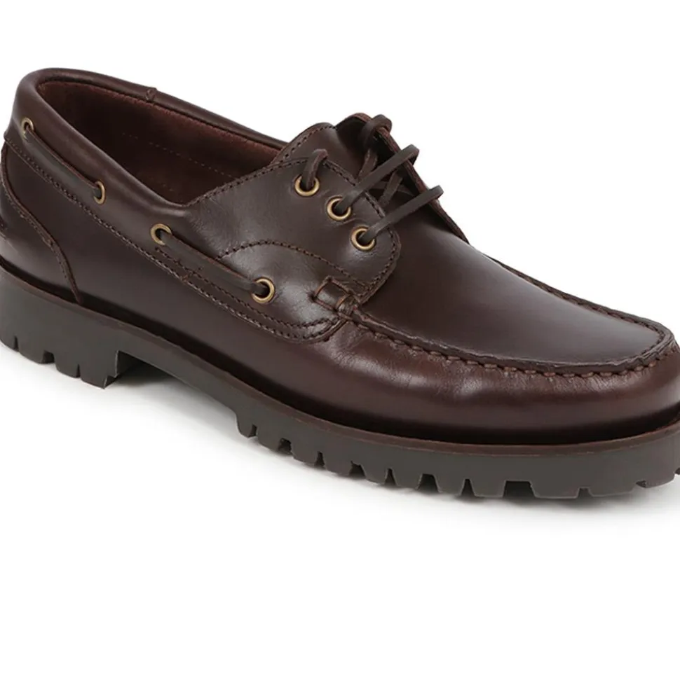 Pickering2 Leather Boat Shoes - Dark Brown