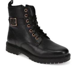 Platform Ankle Boots - Black