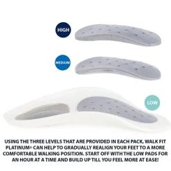 Platinum Orthotic Insole - White