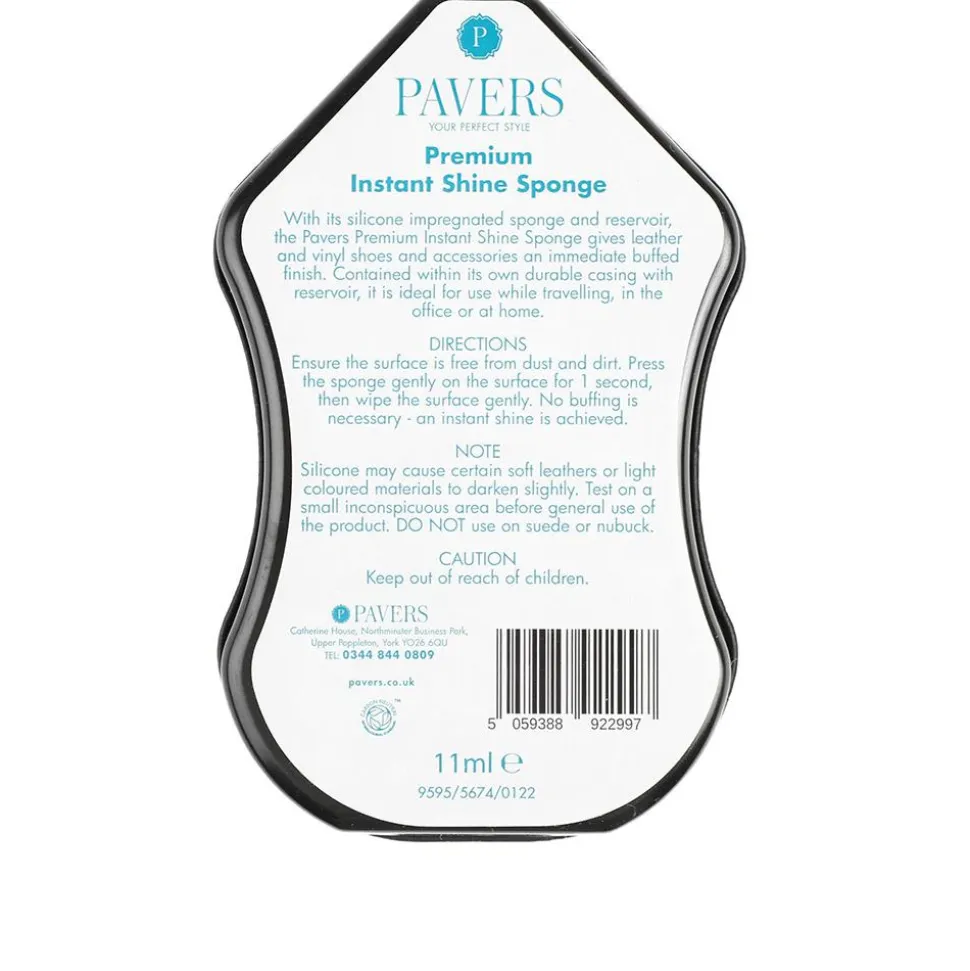 Premium Instant Shine Sponge - Black