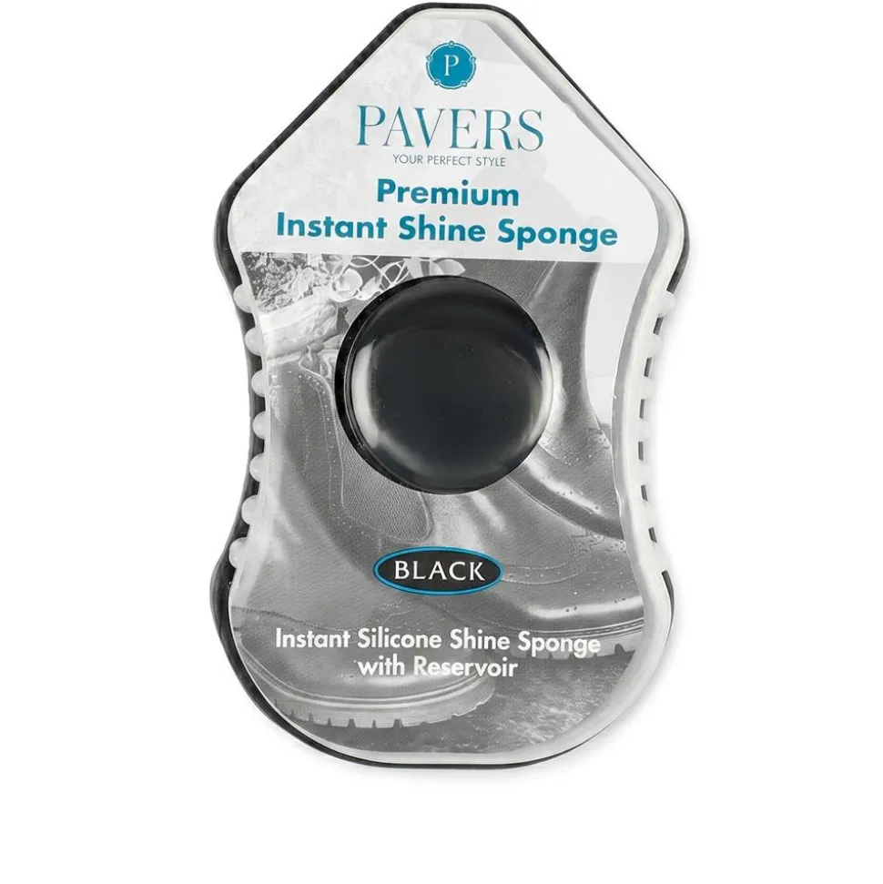 Premium Instant Shine Sponge - Black