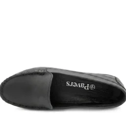 Premium Leather Moccasins - Black