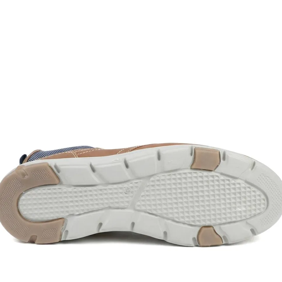 Premium Leather Slip On Shoes - Tan