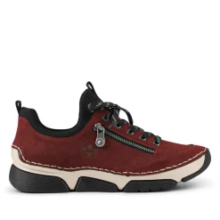 Pull-On Trainers - Burgundy