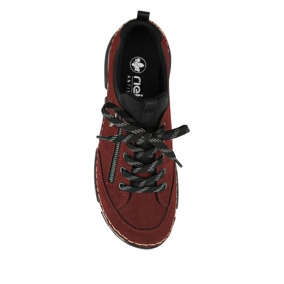 Pull-On Trainers - Burgundy