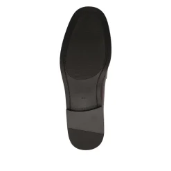 Quadir Slip On Leather Penny Loafers - Dark Brown
