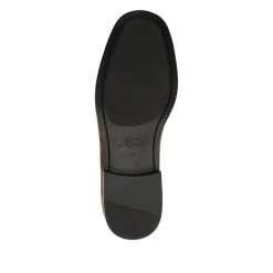 Quadir Slip On Leather Penny Loafers - Dark Brown Suede