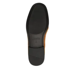 Quadir Slip On Leather Penny Loafers - Tan Suede