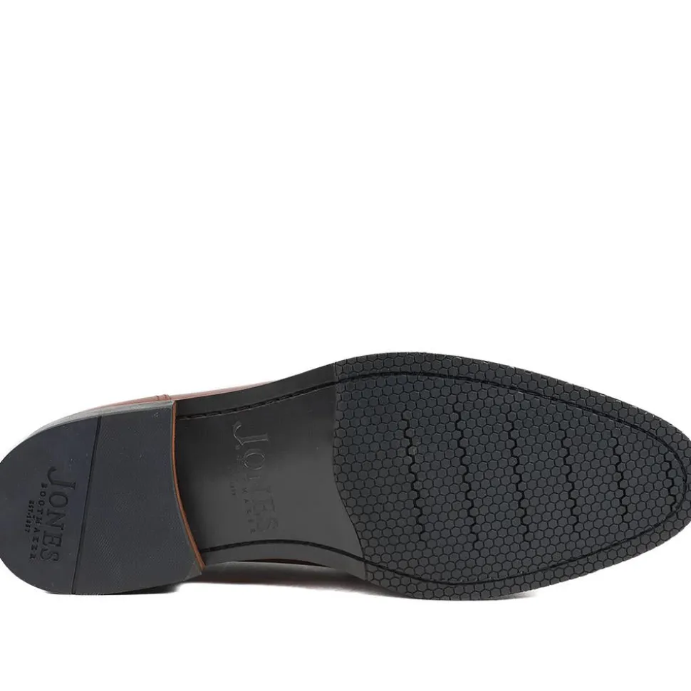 Queensborough Leather Penny Loafers - Tan Leather