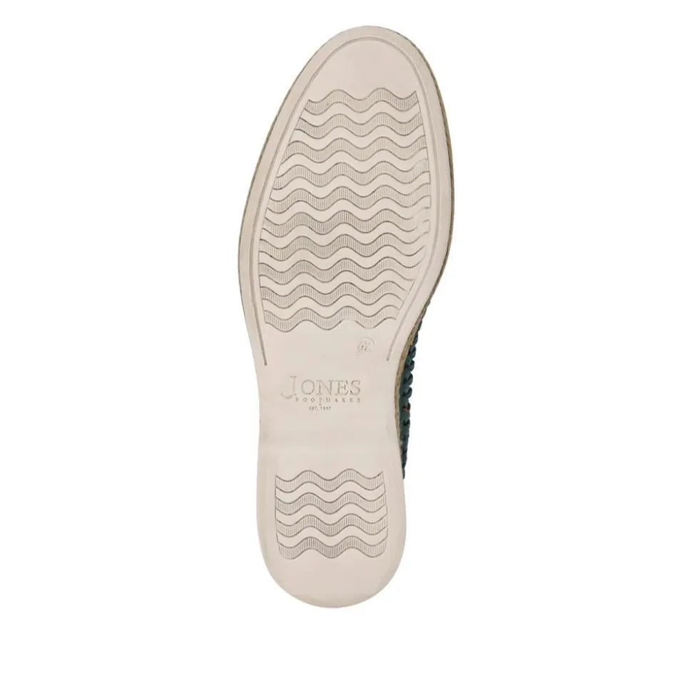 Raheem Leather Loafers - Green Suede